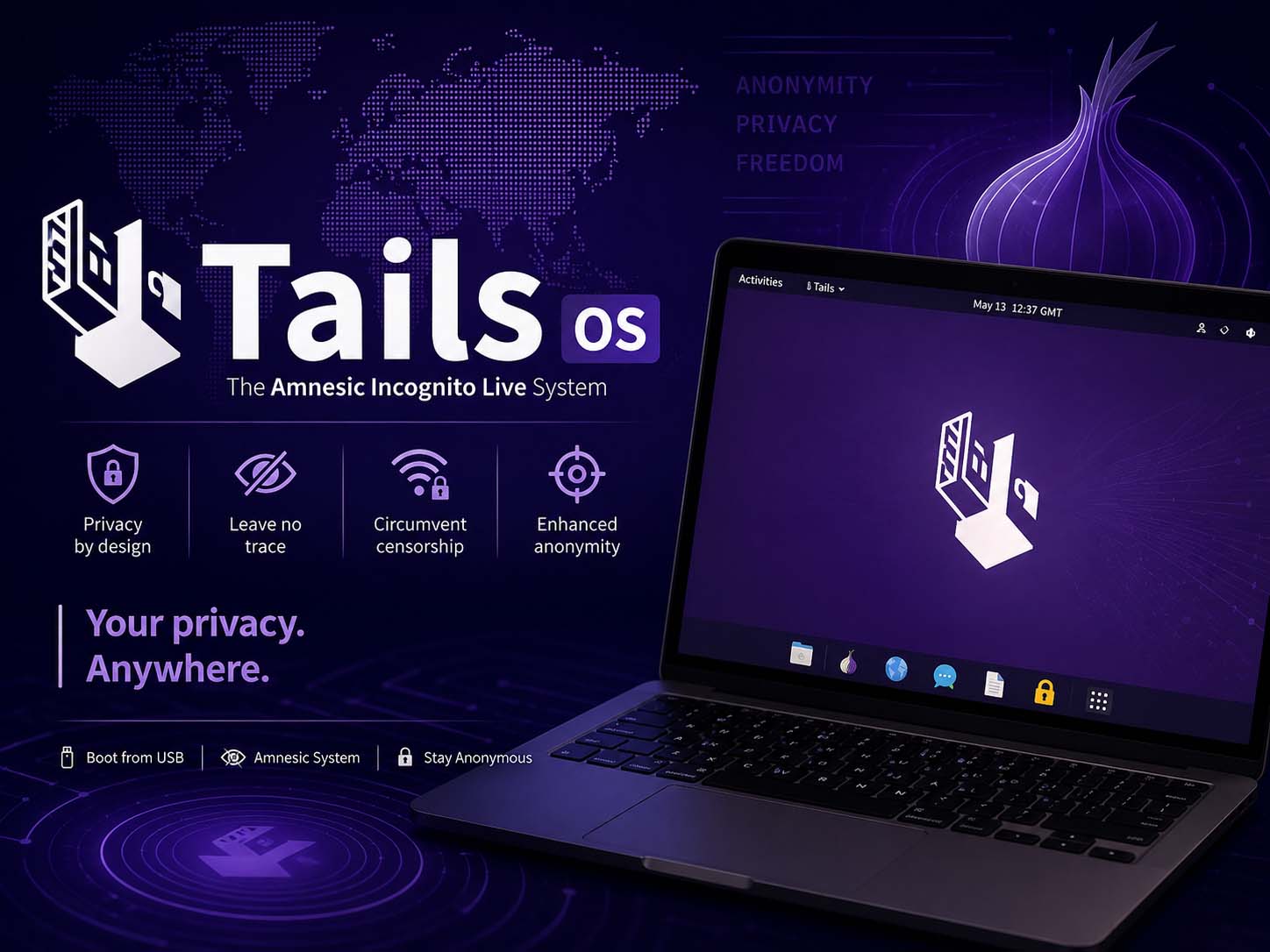 TailsOS 操作系统 —— 让互联网真正忘记你-咸鱼科技躺盐社区