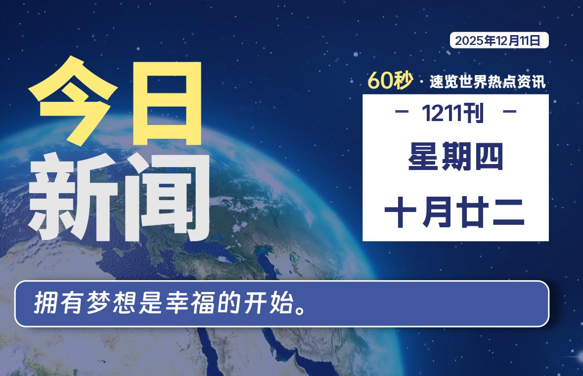 12月11日，星期四, 每天60秒带你浏览IT大事-咸鱼科技躺盐社区